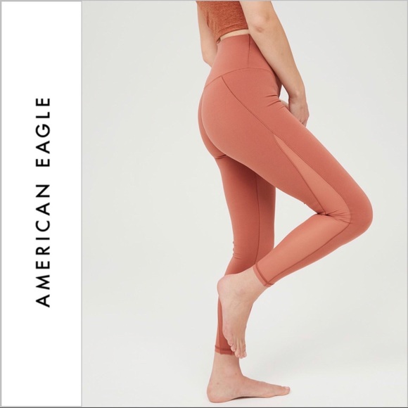 Aerie Offline Real Me Mesh 7/8 Leggings Medium Long (LAST ONE AVAILABLE) - Picture 2 of 9